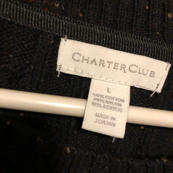 Woman’s black multi fleck sweater - Picture 3 of 4